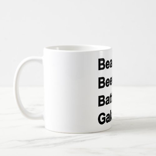 Bears Beets Battlestar Galatica Coffee Mug