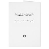 Bear's Belly - Arikara Medicine Man (Back)