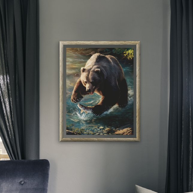 Bears Bounty: Fishing Feast Poster (Creator Uploaded)