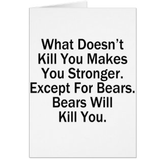 bears cards