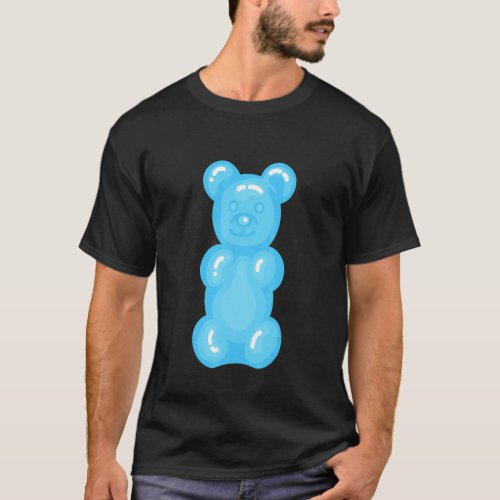Bears Children Light Blue  Gummy Bear T_Shirt