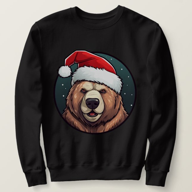 Bears Christmas Sweatshirt (Design Front)