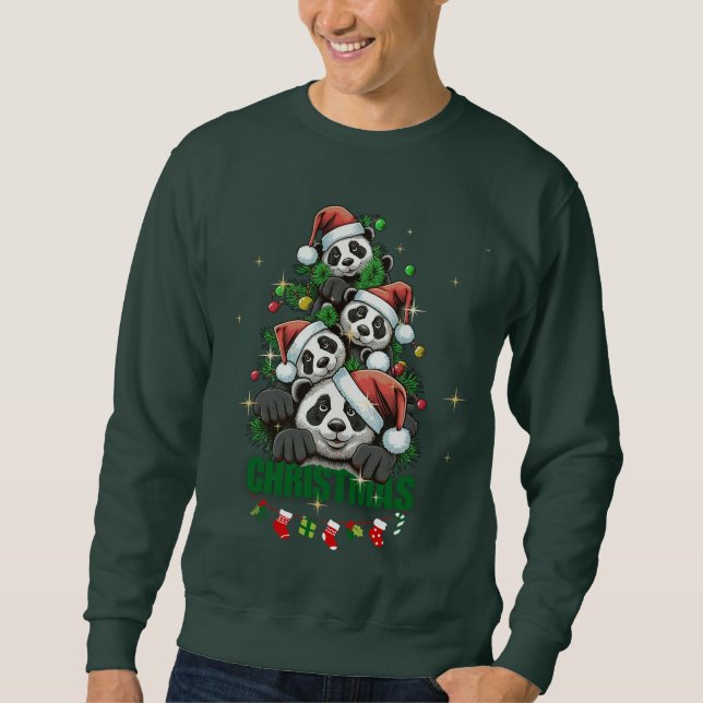 Bears Christmas T-shirt Sweatshirt (Front)