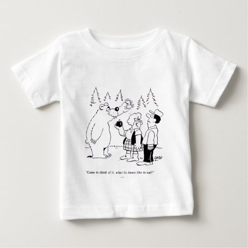 Bears Dinner Baby T_Shirt