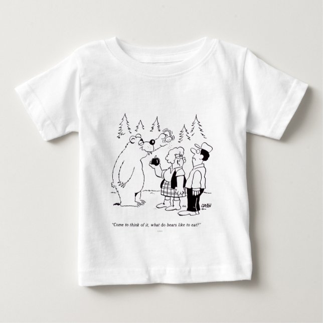 Bears Dinner Baby T-Shirt (Front)