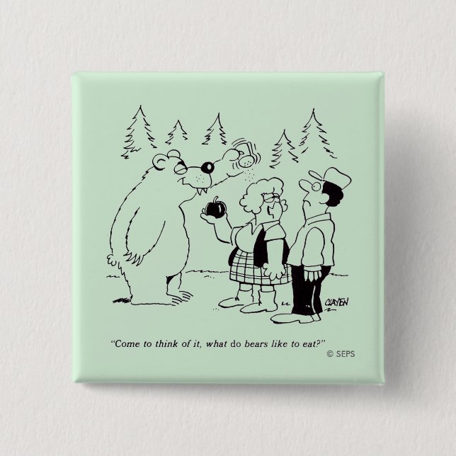 Bears Dinner Button (Front)