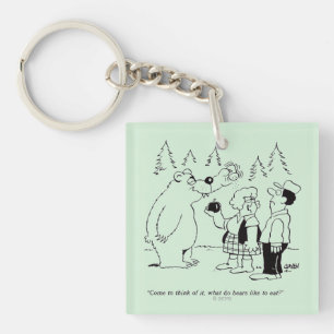 Bears Dinner Keychain