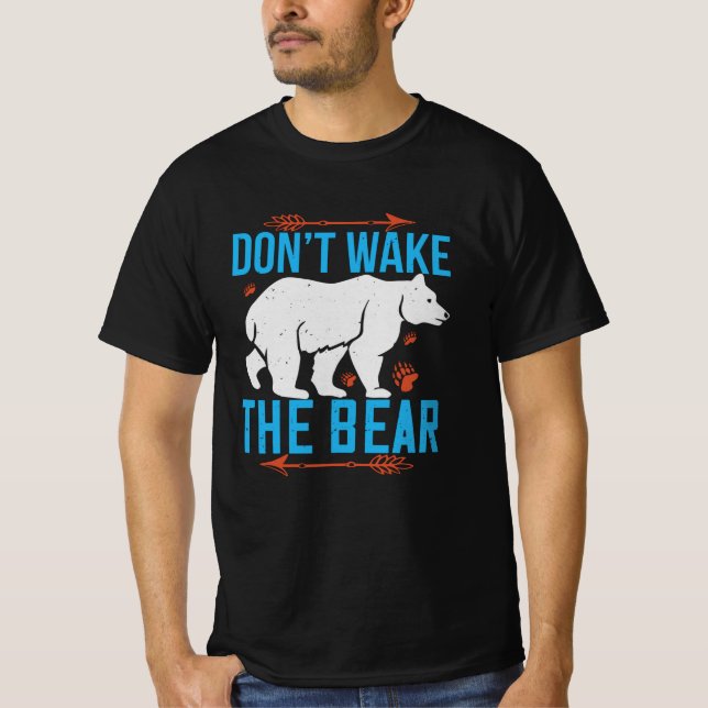 Bears - Don't Wake The Bear T-Shirt (Front)
