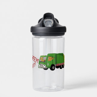 Bears Driving a Trash Truck  Water Bottle