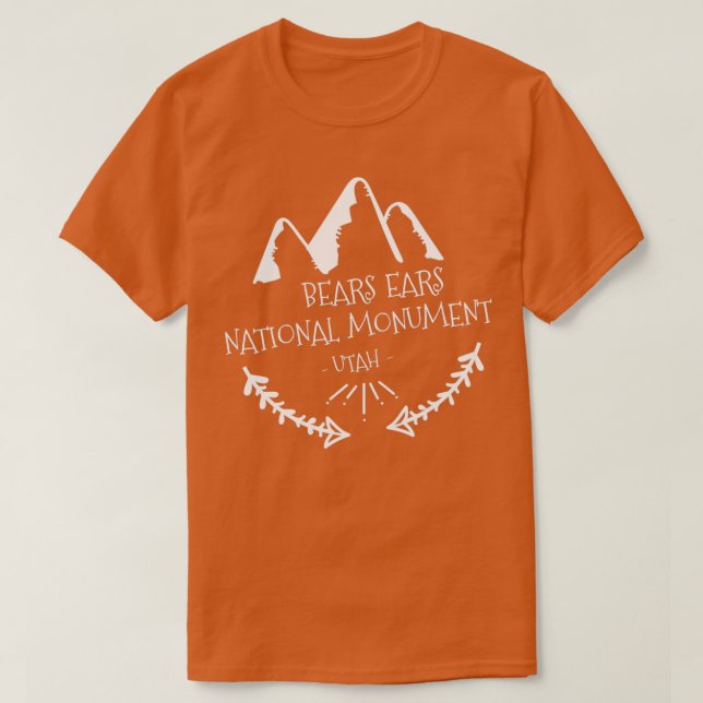Bears Ears National Monument T-Shirt (Design Front)