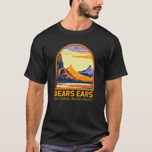 Bears Ears National Monument Utah Retro T_Shirt