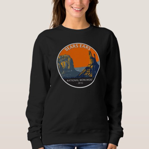 Bears Ears National Monument Utah Vintage  Sweatshirt