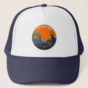 Bears Ears National Monument Utah Vintage  Trucker Hat