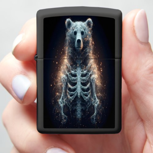 Bears Essence In Smoke Zippo Lighter