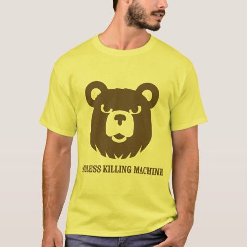 bears godless killing machines humor funny tshirt