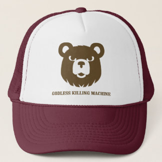 bears godless killing machines humor funny tshirt trucker hat