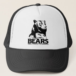 bears godless killing machines humor funny tshirt trucker hat