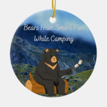 Bears Have Smore Fun While Camping on a 
