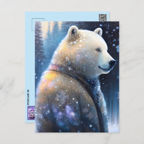 Bears in Winter Postcrossing Postcard