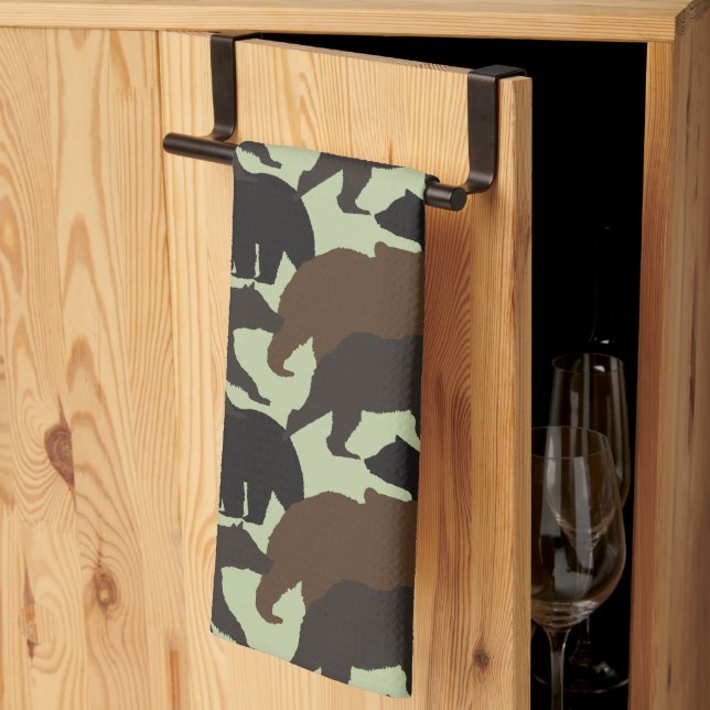 Bears Kitchen Towel (Thirds Fold)