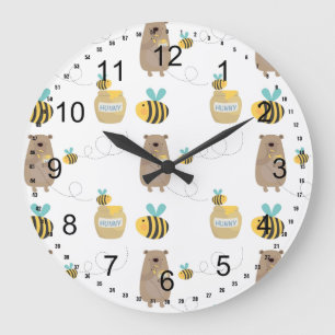 Bears Large Clock