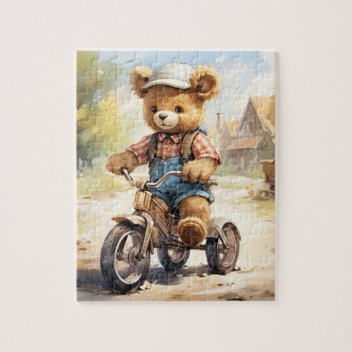 Bears Magical Bike Adventure Puzzle