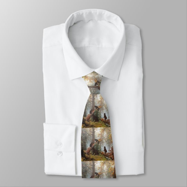 Bears Neck Tie (Tied)
