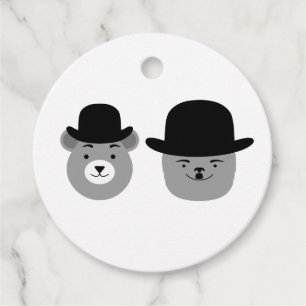 Bears of the Desert Favor Tags