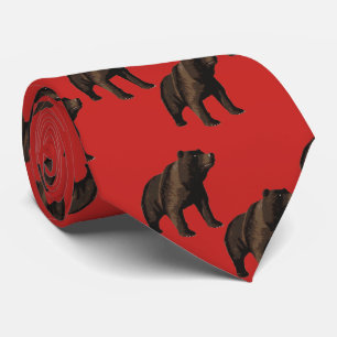 Bears on Any Color Necktie