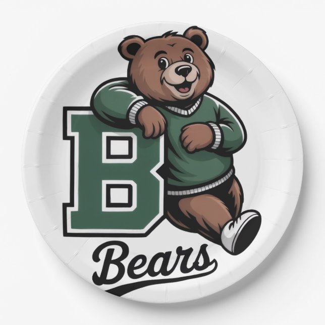Bears Paper Plates (Front)