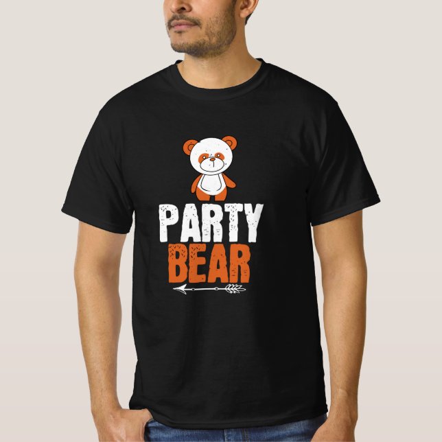 Bears - Party Bear T-Shirt (Front)