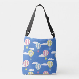 Bears & Rabbit Hot Air Balloon Day Out Crossbody Bag