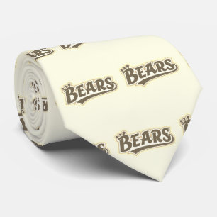 Bears Sports Team Necktie