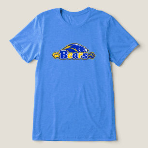 Bears with Mascot Tri-Blend Shirt