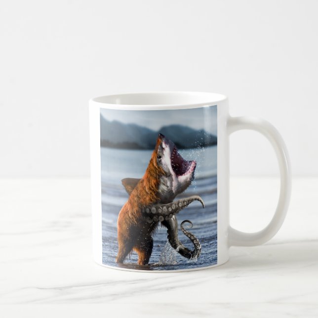 Bearsharktopus Coffee Mug (Right)