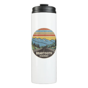 Beartooth Highway Montana Wyoming Mountains Thermal Tumbler