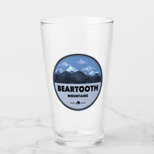 Beartooth Mountains Montana Wyoming Camping Glass