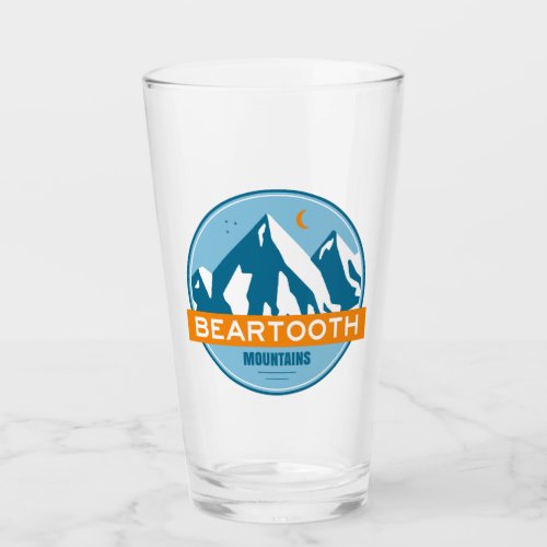 Beartooth Mountains Montana Wyoming Glass