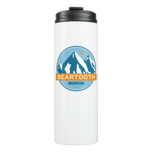 Beartooth Mountains Montana Wyoming Thermal Tumbler