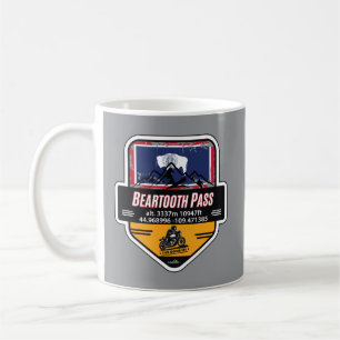 Beartooth Pass Motorcycle US 212 01 Coffee Mug