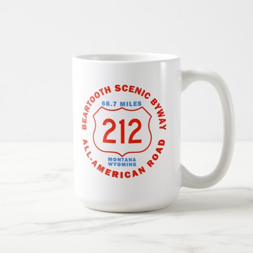 Beartooth Scenic Byway All American Road Coffee Mug