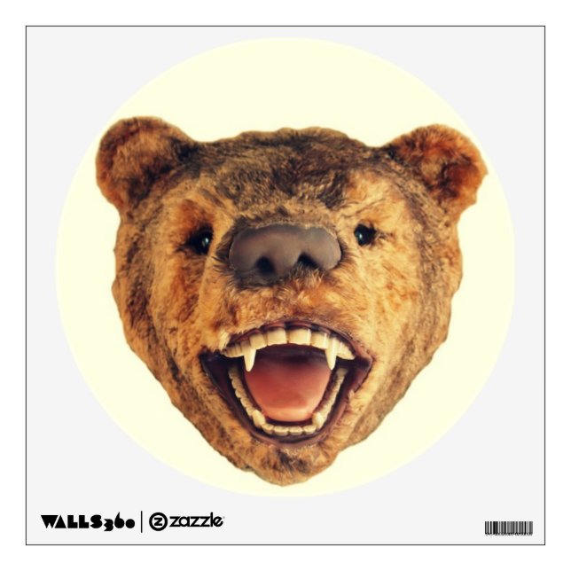 Beartrum on the wall wall decal (Front)