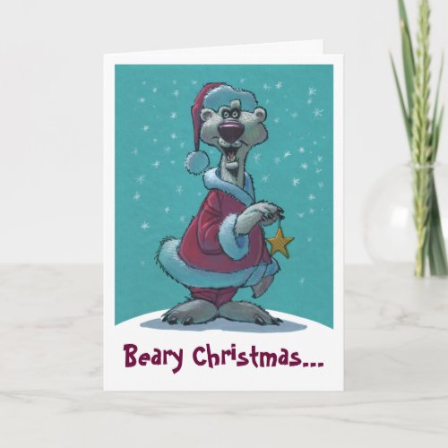 Beary Christmas Card