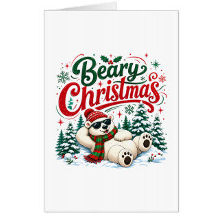 Beary Christmas Card