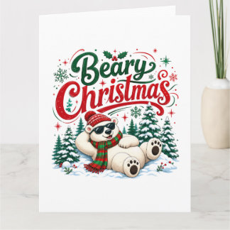 Beary Christmas Card