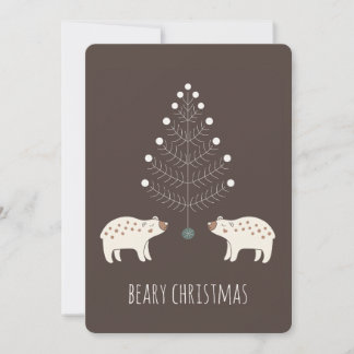 Beary Christmas Holiday Card