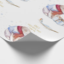 Beary Christmas Personalized Wonderland Bear Robin