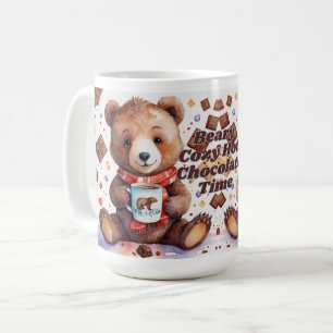 Beary Cozy Hot Chocolate Time mug