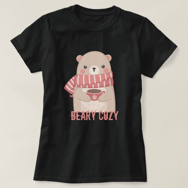 Beary Cozy T-shirt (Design Front)