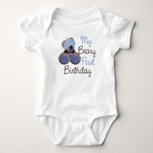beary_first_birthday_boypng baby bodysuit